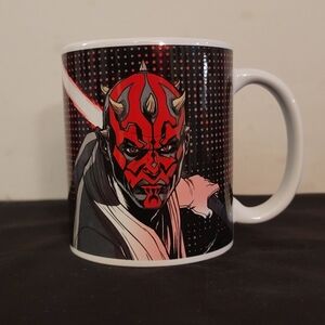 Star Wars Darth Maul Mug Galerie Licensed Sith Lord Coffee Cup Red Black